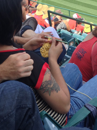 Illustration for article titled Angels Fans Are Not Paying Attention